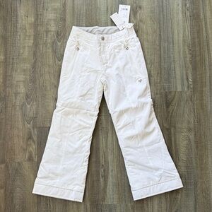 Obermeyer Kids White Snow Pants